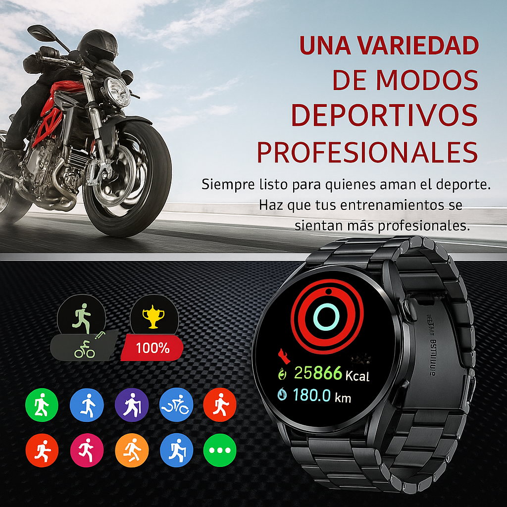 SMARTWATCH GT5 - El primer reloj que te hace 10 veces más atractivo, acaba la noche con la chica de tus sueños gracias a convertirte en rico e inteligente con él