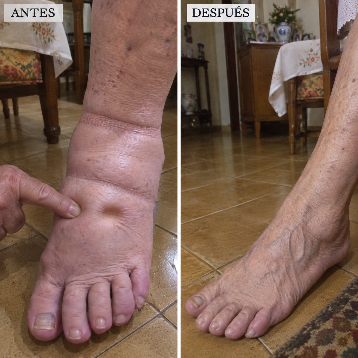 1 + 1 GRATIS | Thermostep™ - Masajeador 4 en 1 con sujeción, calor, vibración y amasado. Reduce tu hinchazón y dolor de pies desde el tercer día o te devolvemos tu dinero (60 días de prueba)