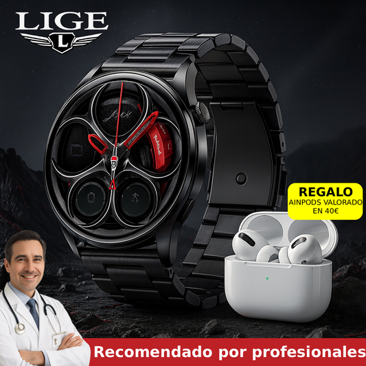 SMARTWATCH GT5 - Mide tension, glucosa en sangre, frecuencia cardiaca..Cuida tu salud y olvidate de las visitas al medico y las pastilas