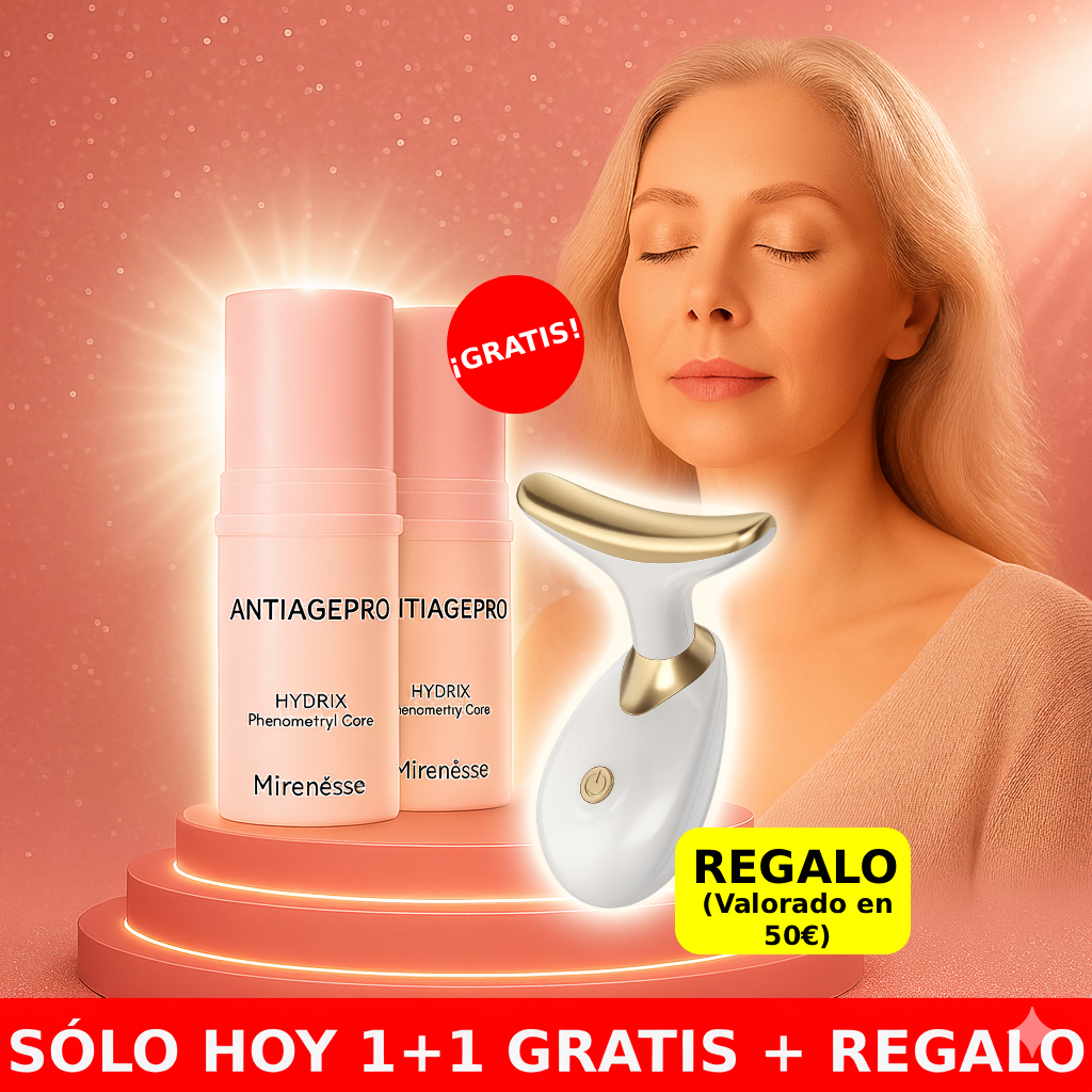 1+1 GRATIS ANTIAGEPRO™- El primer lápiz de colágeno con tecnología lifting que te dejara 10 años más joven en 5 minutos . (El original)